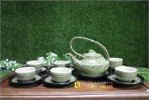 Swan tea set